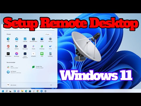 How to Setup Remote Desktop in Windows 11 in 1 minute 3 Methods.