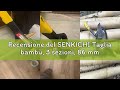 Recensione del SENKICHI Taglia bambù, 3 sezioni, 86 mm