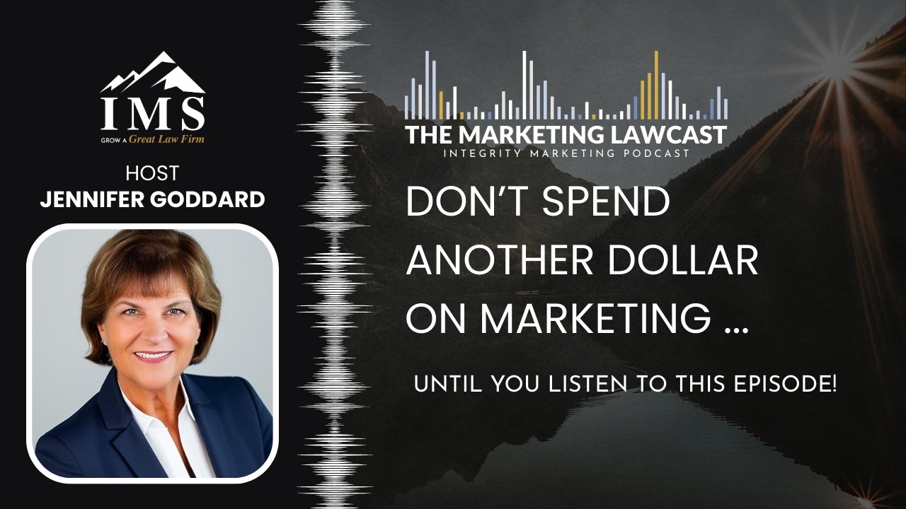 Don't Spend Another Dollar On Your Marketing ... Until You Watch This Episode!