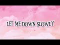 Alec benjamin  let me down slowly songlyrics  cloudy vibez