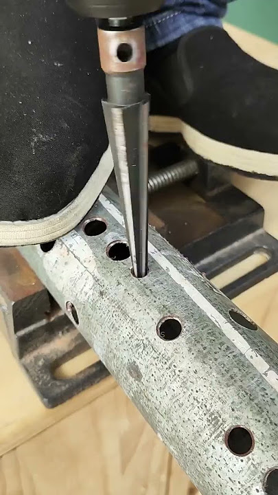 Multifunctional taper reamer forged from high speed steel! #tools