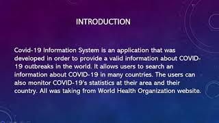 Presenting Software Requirements Specification (SRS)