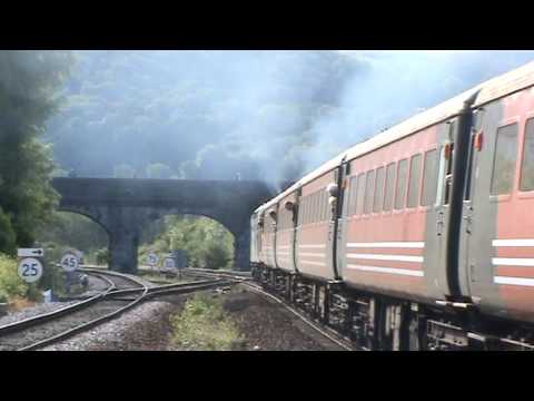 40145 departing Llandudno Junction 25/05/2009