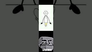 Have fun with the cartoon video holding laugh in class (4k memes) #shorts