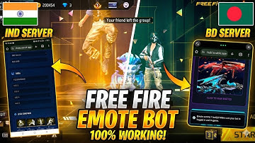 Free fire emote bot / tcp bot free fire / free fire ghost bot / free fire emote website 