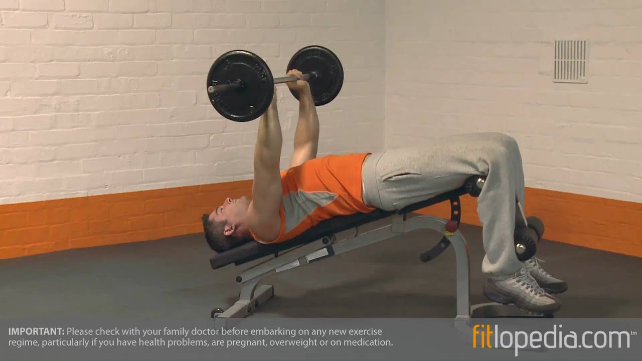 barbell pullover barbell pullover