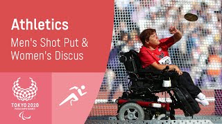 Athletics Shot Put \u0026 Discus | Day 5 | Tokyo 2020 Paralympic Games