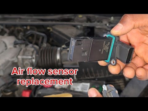 How to replace air flow sensor. Honda Accord