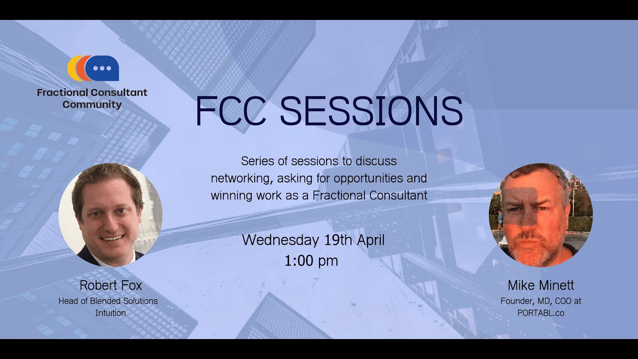 FCC Sessions with Robert Fox and Mike YouTube
