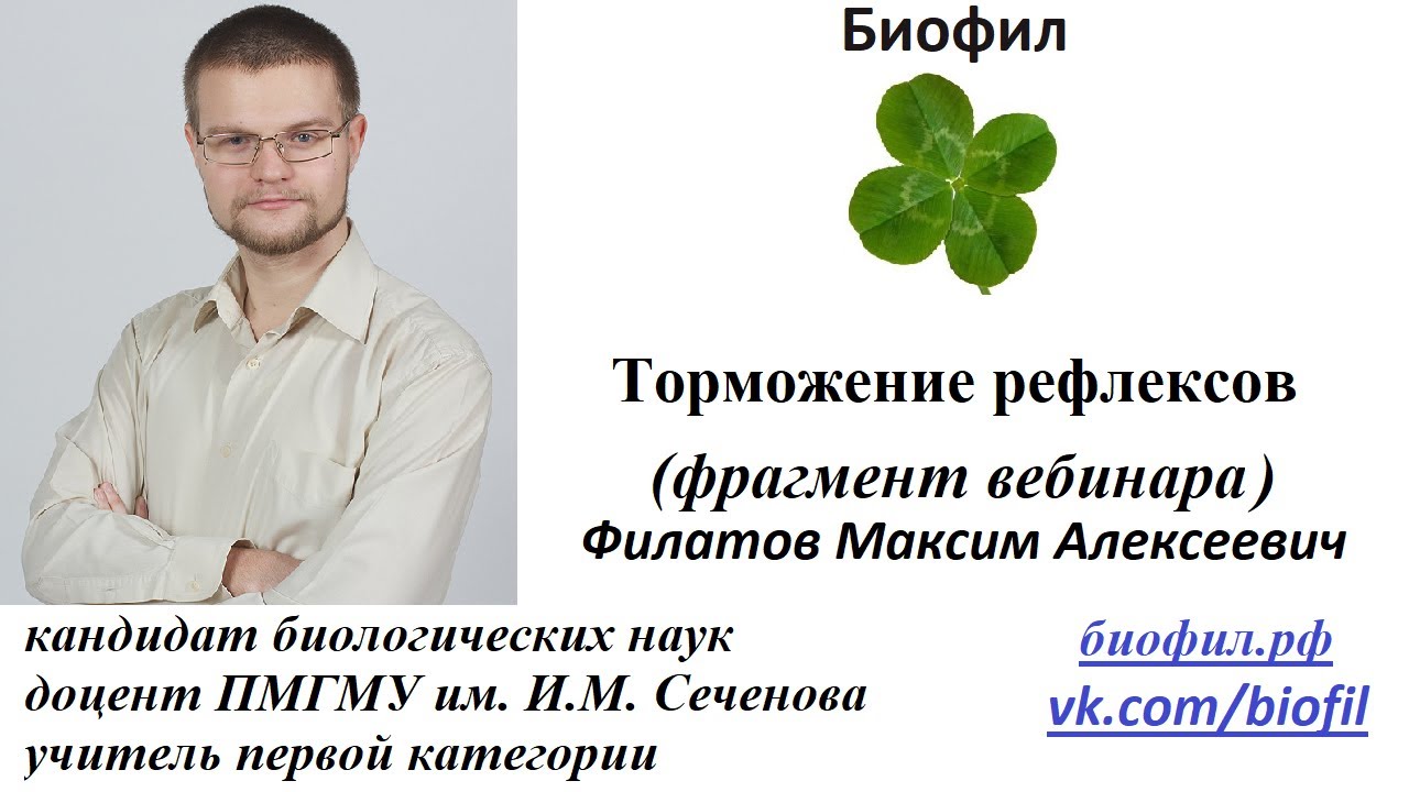 Торможение рефлексов: условное и безусловное || Биофил. Подготовка к ...