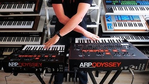 KORG ARP ODYSSEY (2015) vs. ARP ODYSSEY MK.III (1978) comparision test
