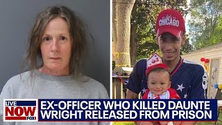 Kim Potter, ex-police officer who killed Daunte Wright, freed from prison | LiveNOW from FOX