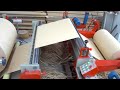 Paper jumbo roll slitting machine overview, Paper Cutting & Rewinding machine working
