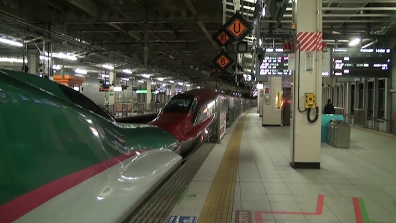 【旧発車メロディー】JR東日本 仙台駅新幹線ホームを発着する列車たち