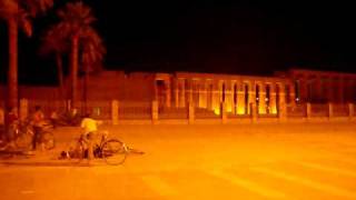 BMX stunts in Luxor, Egypt