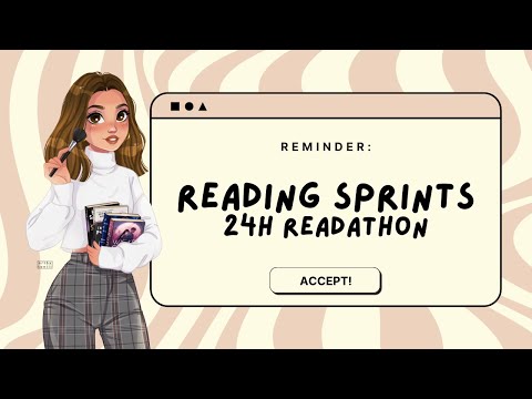 24 hour readathon reading sprints ⏰✨ read with me livestream!