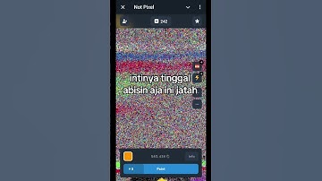 Tutorial Not Pixel | Airdrop