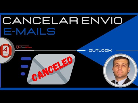 Cancelar envios de e mails no Outlook