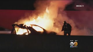 LAPD Officer Arrested In Fiery 605 Pileup That Killed 3