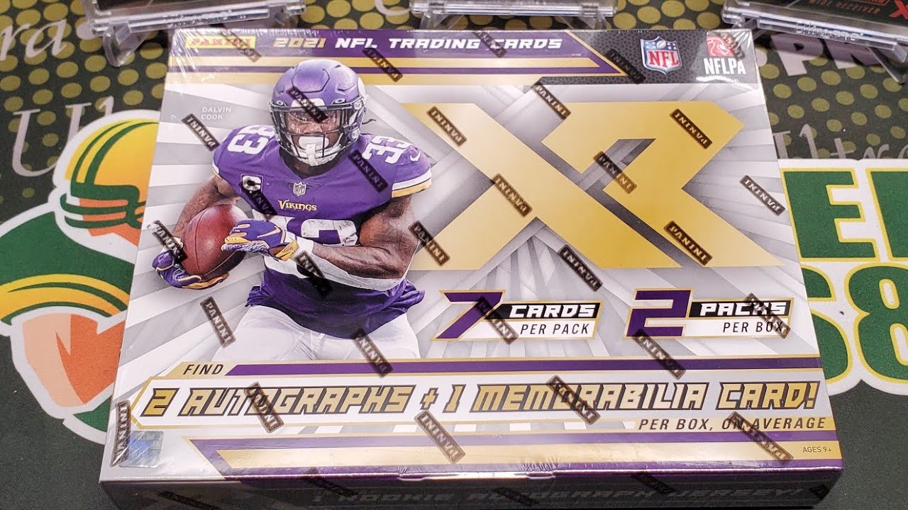 2021 XR Football Hobby Box Opening. 3 Hits per Box!