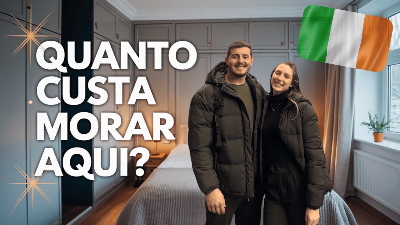 Quanto Custa Morar na Irlanda? Tour no Nosso Quarto + Dicas de Acomodação (2025)