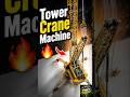 Building an INSANE Tower Crane Machine! 🚧🔥 #diymachine #tinytorque