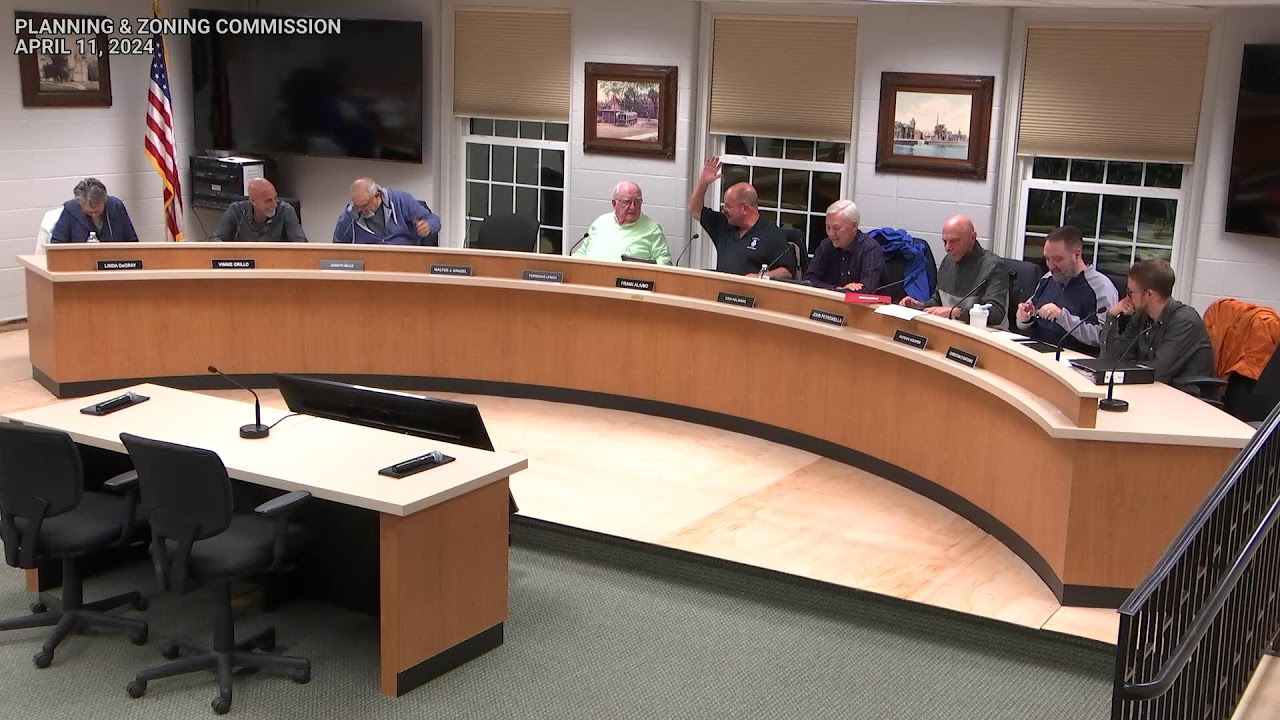 Enfield, CT Planning & Zoning Commission April 11, 2024 YouTube