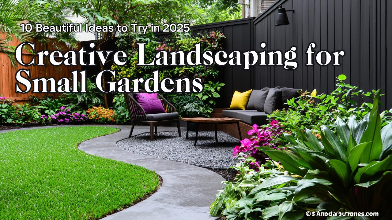 Creative Landscaping for Small Gardens: 10 Beautiful Ideas to Try in ...