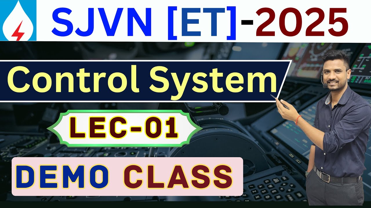 Lec - 01 || Basics Of Control System || Control System || CDG EDUCATORS ...
