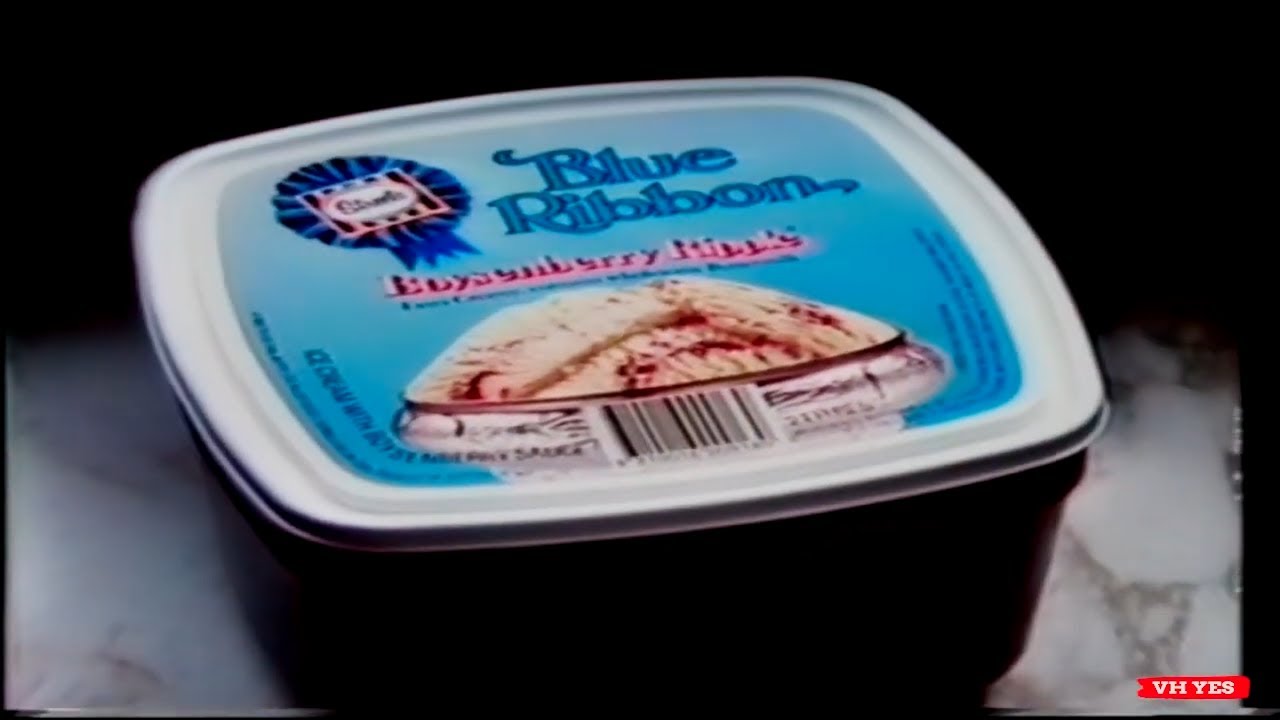 Streets Blue Ribbon Boysenberry Ripple Australian TV Commercial (1983