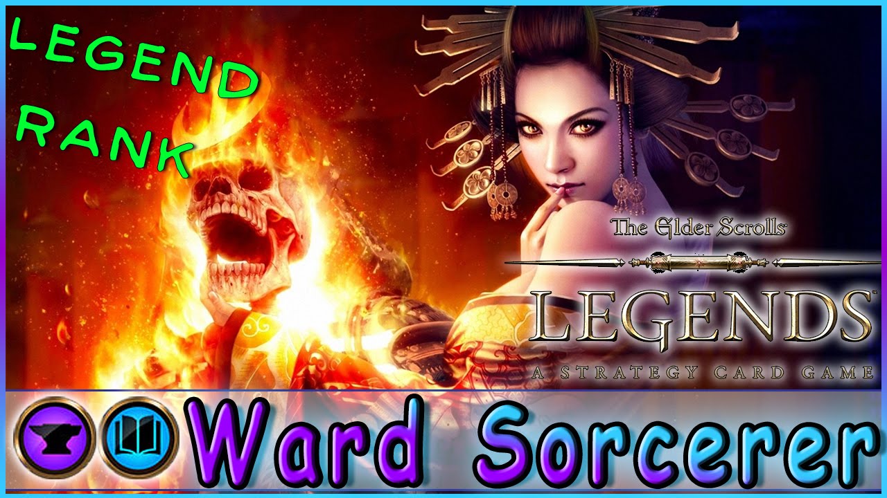 TES LEGENDS | Midrange Ward Sorcerer Endurance Intelligence Deck | Constructed | The Elder Scrolls