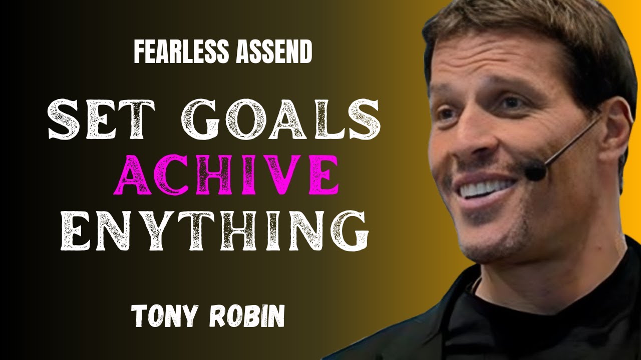 TONY ROBBINS REVEALS THE FORMULA TO ACHIEVE ANY GOAL IN LIFE - YouTube