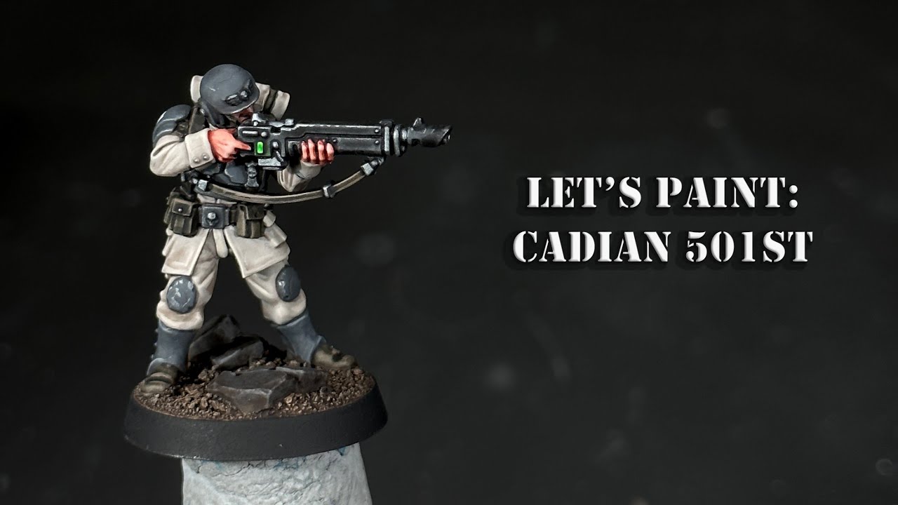 Designing my Cadian Astra Militarum Army 