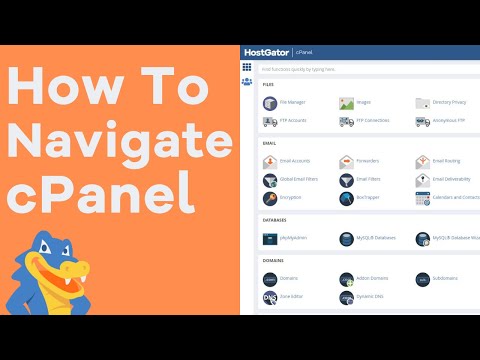 How to Navigate your cPanel with HostGator