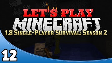 Minecraft 1.8 Single-Player Survival Season 2 - Ep. 12: How to Make a Simple EXP Farm