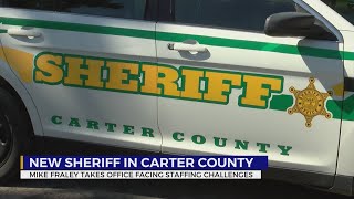New Carter County sheriff Fraley lays out goals as term starts