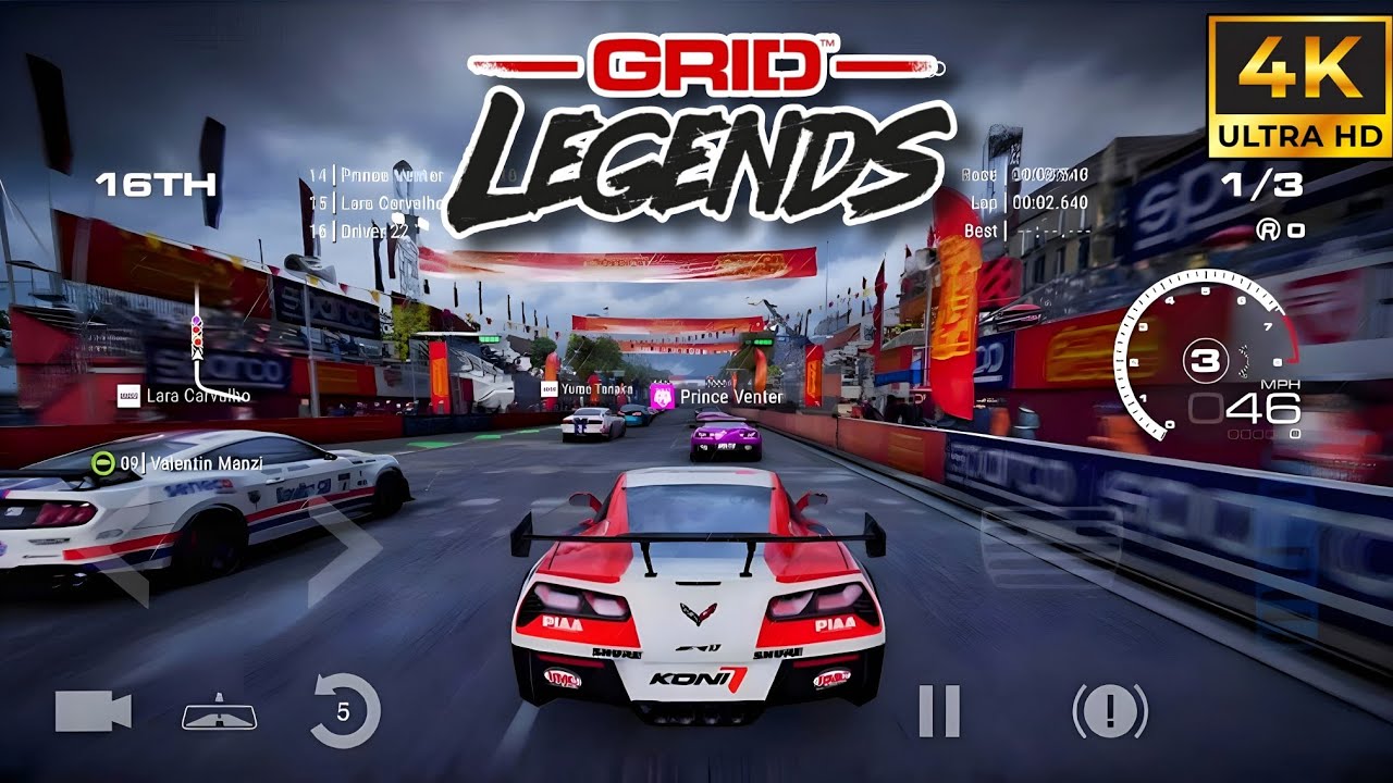 Grid Legends Max Graphics Chevrolet Corvette ZR1 Gameplay [4K60FPS] 🔥