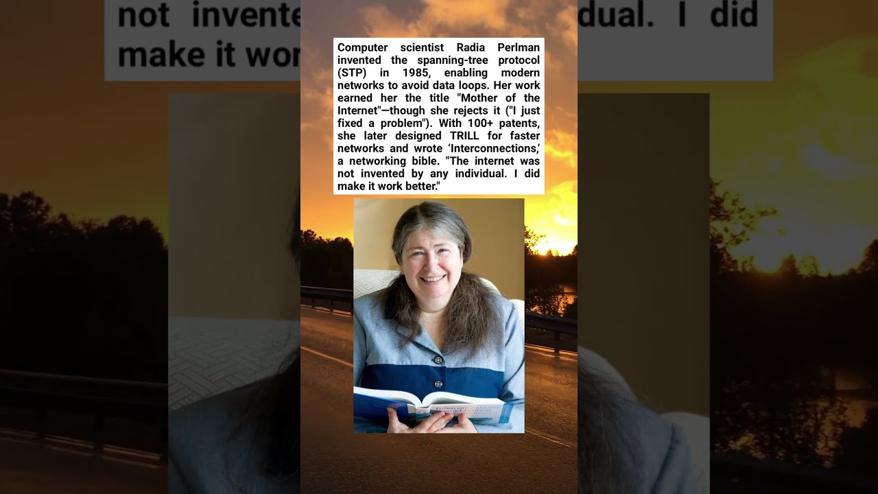 The Woman Who Wired Internet Radia Perlman