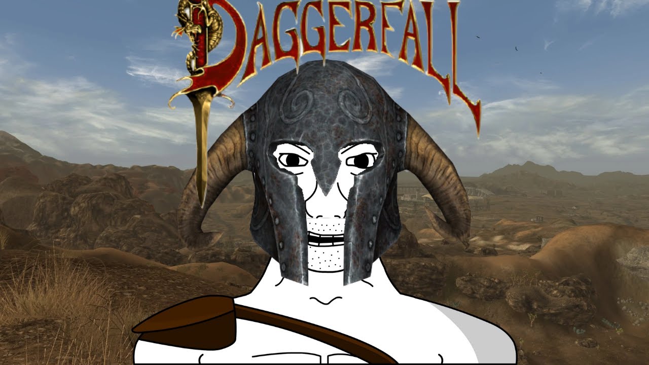 playing Daggerfall in Fallout new Vegas - YouTube