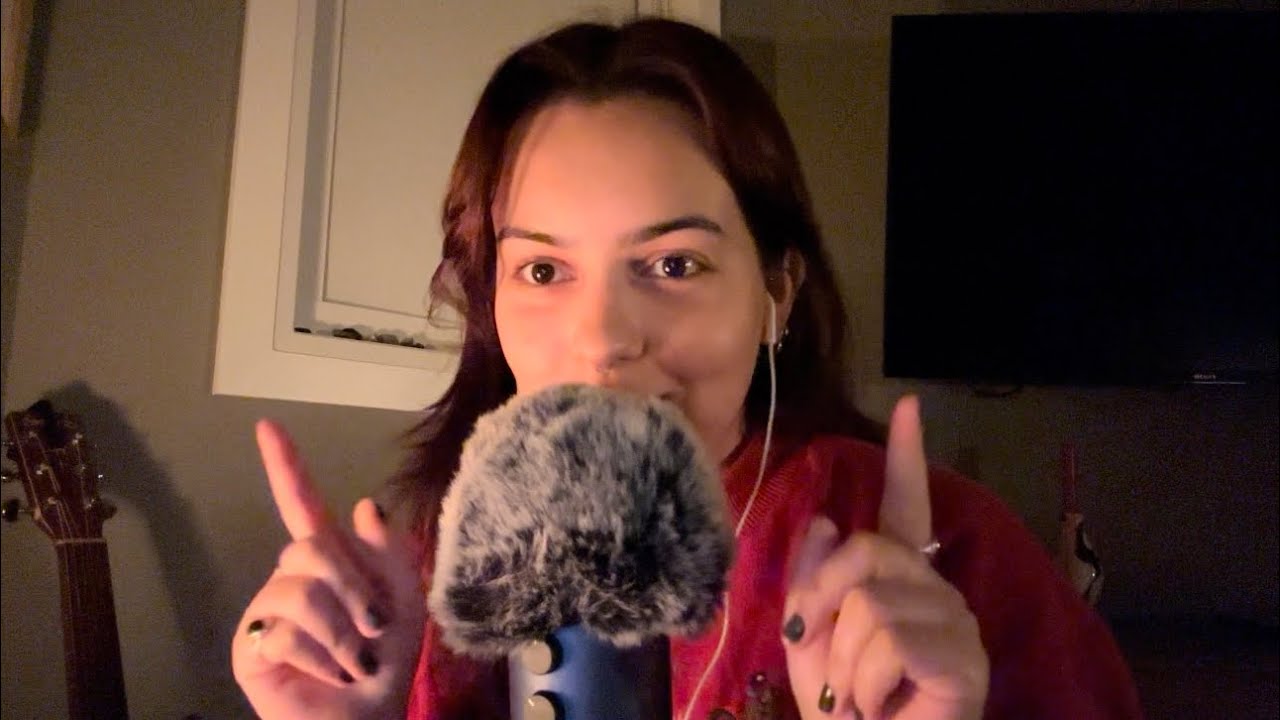 ASMR random facts about the world 🌎 | whispering and fluffy mic triggers #asmrwhisper