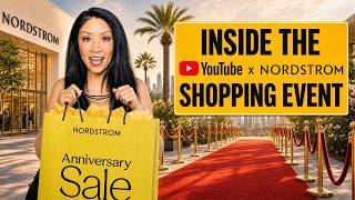 Inside the Exclusive YouTube x Nordstrom Event at the Los Angeles Grove #nsale #losangeles #vlog