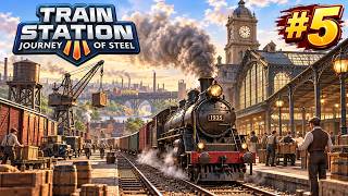 Train Station 3: Rail Games 3D🚂| Expanding Tracks & Growing My Empire! 🏗️🚆 | Gameplay #5 screenshot 5