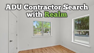 How to Find an ADU Contractor with Realm