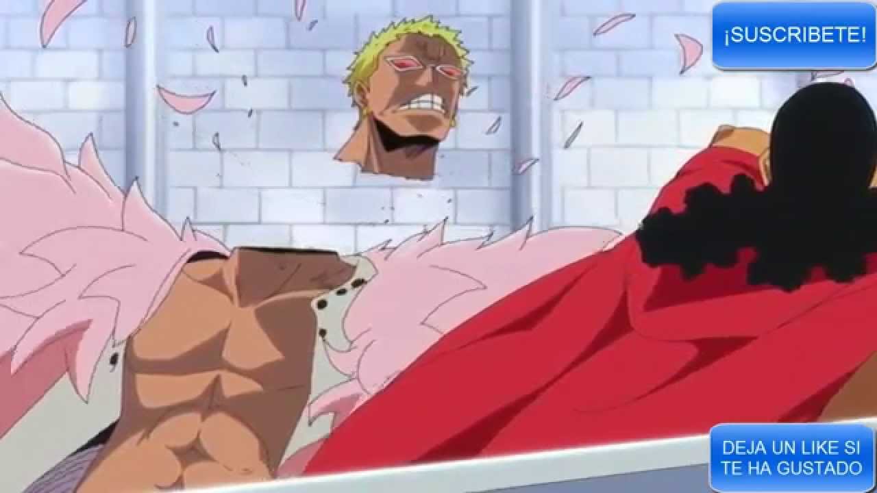 Muerte de Donquixote Doflamingo - Kyros mata a Doflamingo 