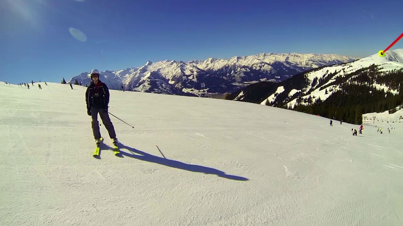 Skiing Zell am See YouTube