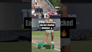 ALEXANDRA EALA STUNS RYBAKINA 😱 | Match Point | 7-5, 6-4 #tennis