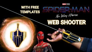 Functional web shooter || How to make Spiderman no way home web shooter || Spiderman web shooter diy