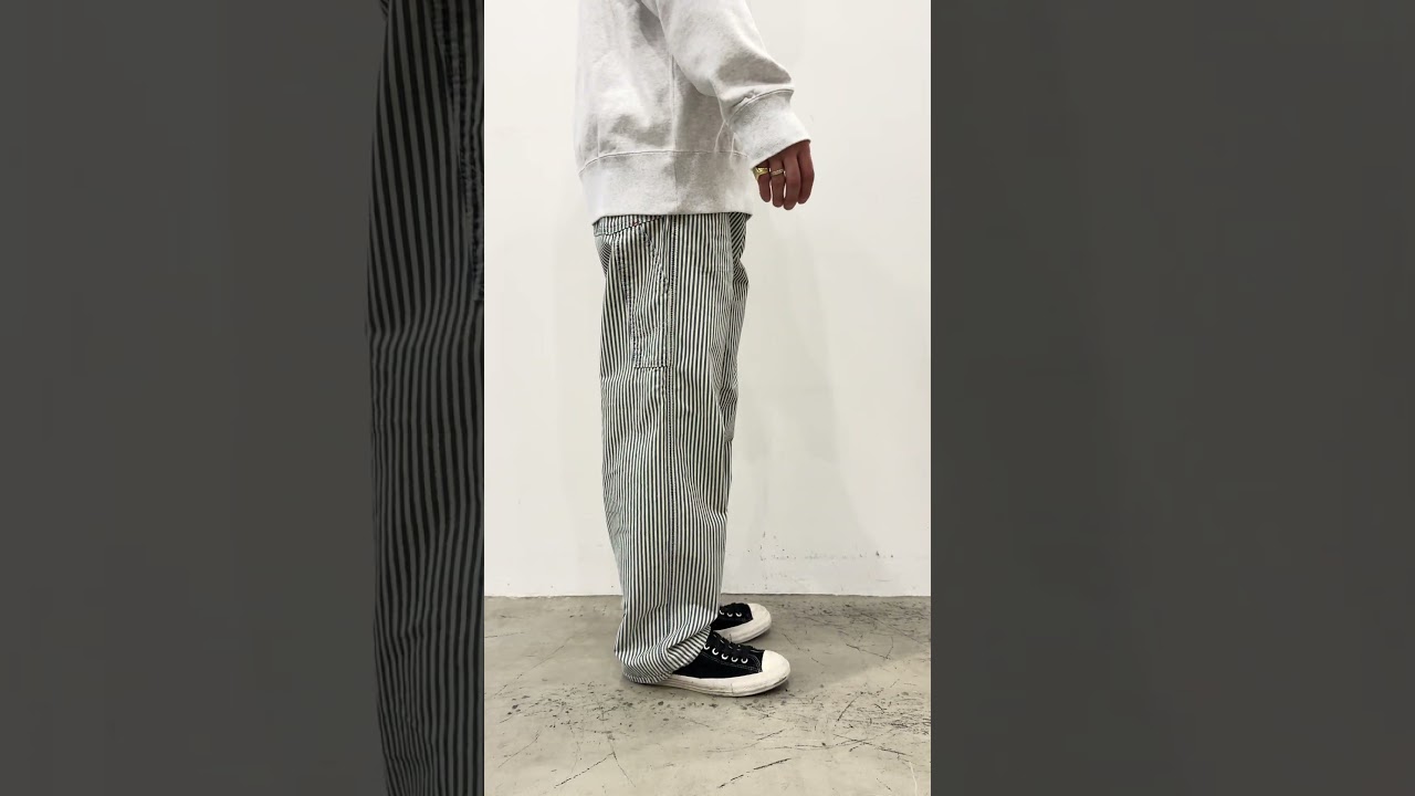 2026.4.10】CHALLEGER / HICKORY PAINTER PANTS -Washed Hickory