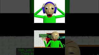 Baldi reacts to himself roasting Badsum and not roasting Badsum?! #baldibasics #baldisbasics
