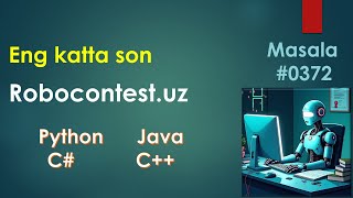 Robocontest N0372 Eng katta sonn. Python, Java, C#, C++